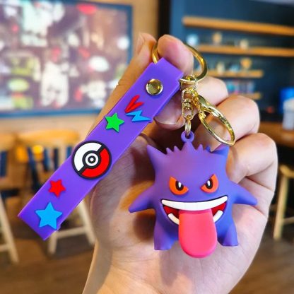 Pikachu Gengar Glumanda Pummeluff Schlüsselanhänger Keychain – Bild 10