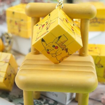 Pikachu Zauberwürfel Schlüsselanhänger – Bild 6