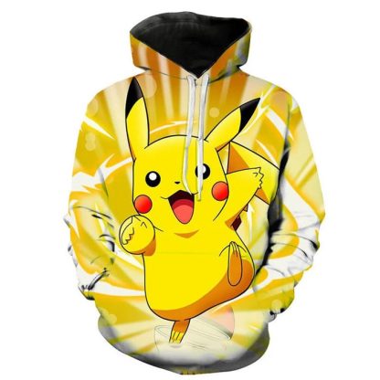 Vollfarbige Bunte Pokemon Hoodies Pullover in vielen Motiven – Bild 5