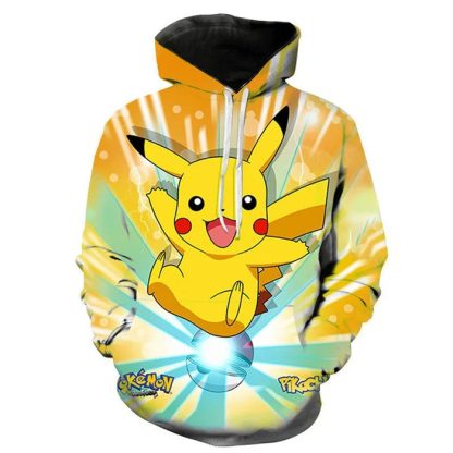 Vollfarbige Bunte Pokemon Hoodies Pullover in vielen Motiven – Bild 6