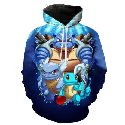 Vollfarbige Bunte Pokemon Hoodies Pullover in vielen Motiven – Bild 10