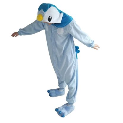 Plinfa Piplup Kigurumi Onesie Cosplay Kostüm für Erwachsene – Bild 6