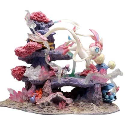 Feelinara Sylveon Insel Statue Figur Pokemon (ca. 20cm) – Bild 6