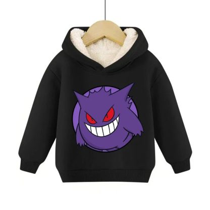 Warme gefütterte Kinder Pullies Hoodies mit Pokemon Motiven – Bild 5