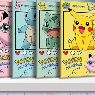 Pokemon iPad Air Pro Smartcover mit Pikachu, Bisasam, Schiggy, Pummeluff Motiven