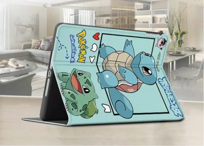Pokemon iPad Air Pro Smartcover mit Pikachu, Bisasam, Schiggy, Pummeluff Motiven – Bild 8