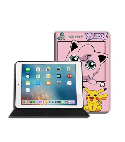 Pokemon iPad Air Pro Smartcover mit Pikachu, Bisasam, Schiggy, Pummeluff Motiven – Bild 9