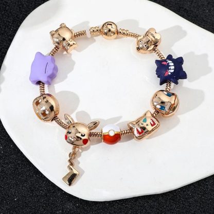 Pokemon Armband mit Pokemon Figuren als Anhänger