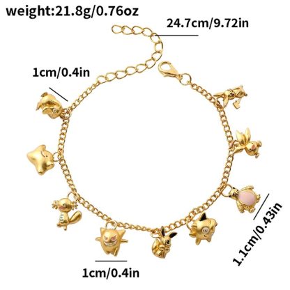 Goldenes Pokémon Armband – Bild 2