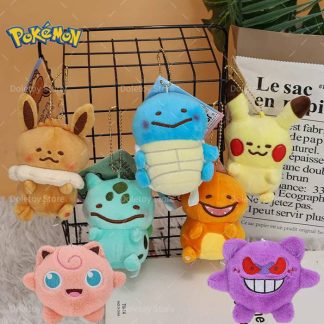 Pokemon Flauschige Plüsch Schlüsselanhänger - viele Motive