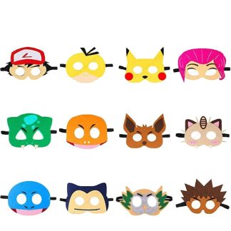 Pokemon Cosplay Masken für Fasching, Party, Karneval, Geburtstage