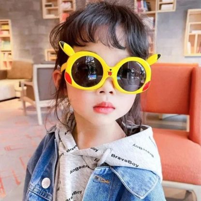 Pikachu Sonnenbrille für Kinder Fasching, Karneval, Sommer – Bild 3