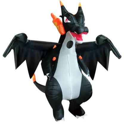 Aufblasbares Charizard Glurak Kostüm für Cosplay, Karneval, Fasching etc. – Bild 3