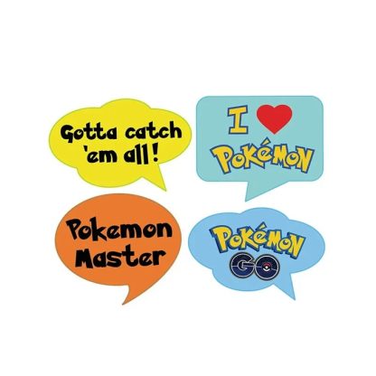 19teiliges Pokemon Masken Set für Geburtstage oder Karneval, Fasching, Cosplay – Bild 2