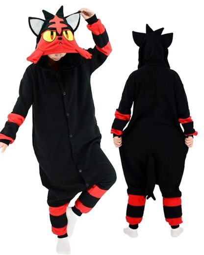 Litten Flamiau Onesie Cosplay Kostüm – Bild 3