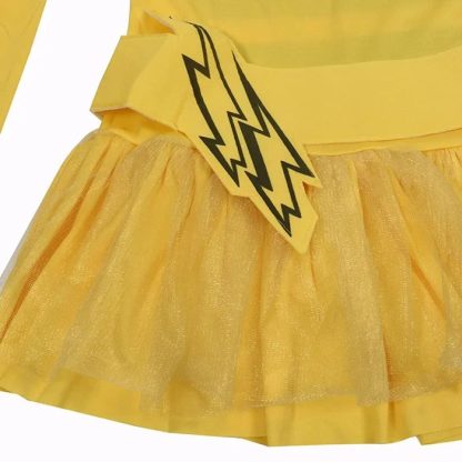 Süßes Pikachu Kleid für Kinder - Kostüm Cosplay Karneval Fasching – Bild 5