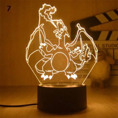 Pokemon Anime Warmlicht Nachtlicht Deko Lampe – Bild 2