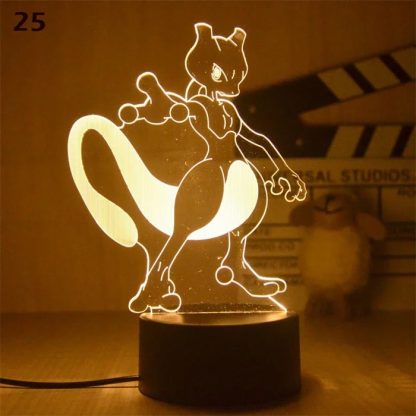 Pokemon Anime Warmlicht Nachtlicht Deko Lampe – Bild 4