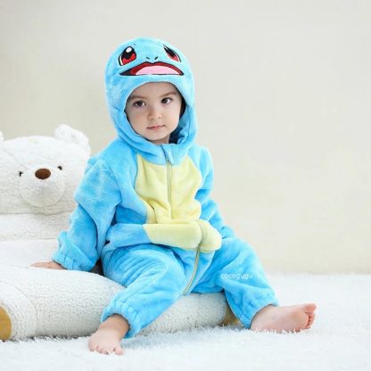 Schiggy Squirtle Baby Strampler Onesie Strampler – Bild 2