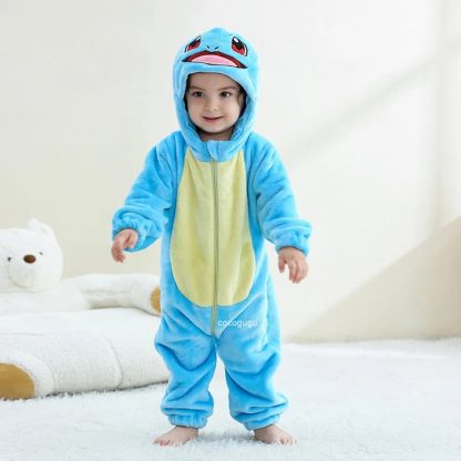 Schiggy Squirtle Baby Strampler Onesie Strampler – Bild 4