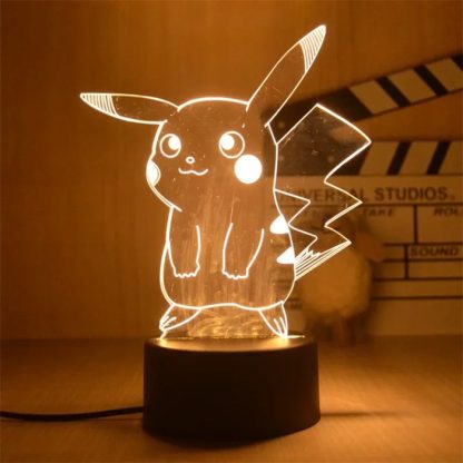 Pokemon Anime Warmlicht Nachtlicht Deko Lampe – Bild 11