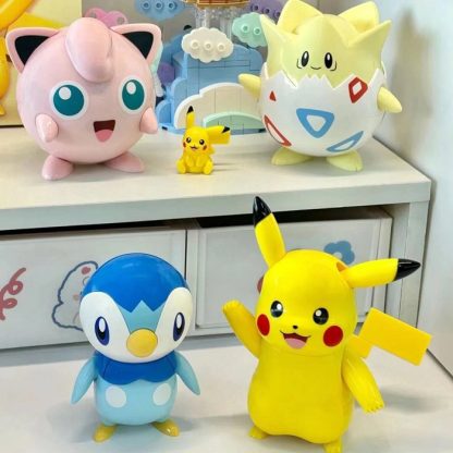 Pokemon Baustein Figuren (Gengar, Plinfa, Relaxo, Pikachu, Pummeluff, Togepi) – Bild 2