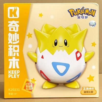 Pokemon Baustein Figuren (Gengar, Plinfa, Relaxo, Pikachu, Pummeluff, Togepi) – Bild 6