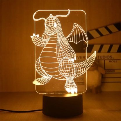 Pokemon Anime Warmlicht Nachtlicht Deko Lampe – Bild 26