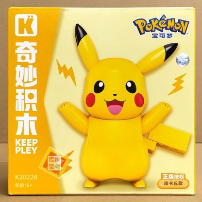 Pokemon Baustein Figuren (Gengar, Plinfa, Relaxo, Pikachu, Pummeluff, Togepi) – Bild 10