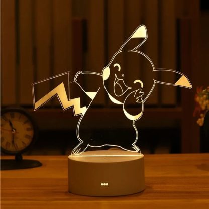 Pokemon Anime Warmlicht Nachtlicht Deko Lampe – Bild 36