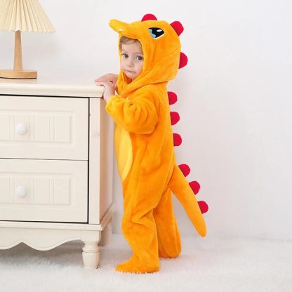 Pokemon Baby Pyjama Schlafanzug im niedlichen Glumanda Motiv – Bild 6