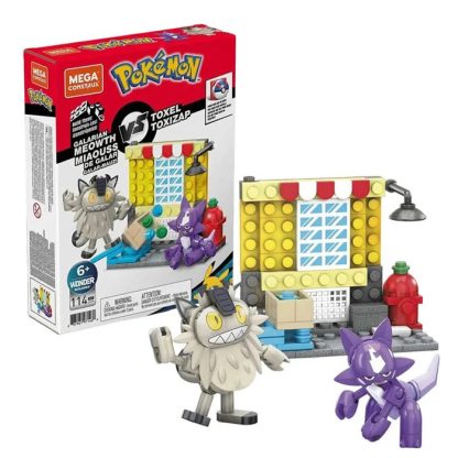 MEGA Pokemon Klemm-Baustein Sets (Zigzachs und Machollo oder Mauzi und Toxel) – Bild 2