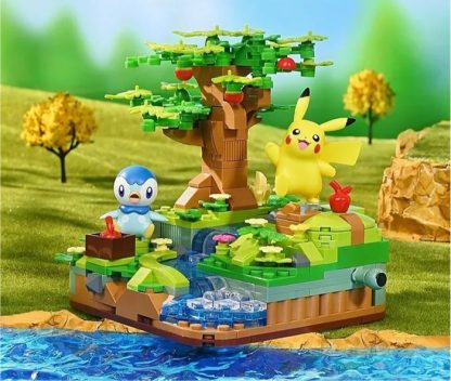 Pokémon Baustein Spielzeug Sets (Pikachu Sonnenblume, Enton und Flegmon oder Pikachu und Plinfa) – Bild 3