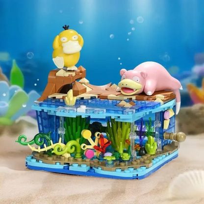 Pokémon Baustein Spielzeug Sets (Pikachu Sonnenblume, Enton und Flegmon oder Pikachu und Plinfa) – Bild 7