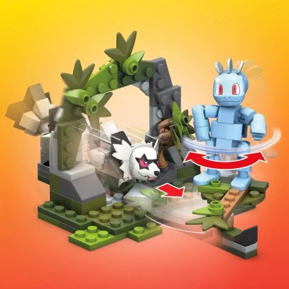 MEGA Pokemon Klemm-Baustein Sets (Zigzachs und Machollo oder Mauzi und Toxel) – Bild 8