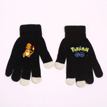 Warme Winterhandschuhe mit Pikachu und Pokemon Motiven für Erwachsene – Bild 10