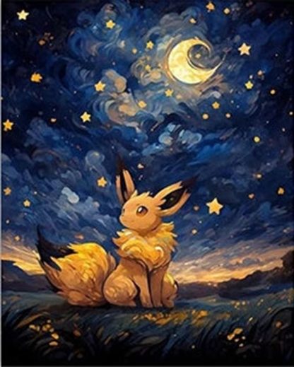 Pokemon Canvas Sternen Poster Bilder in vielen Motiven (Ungerahmt) – Bild 7