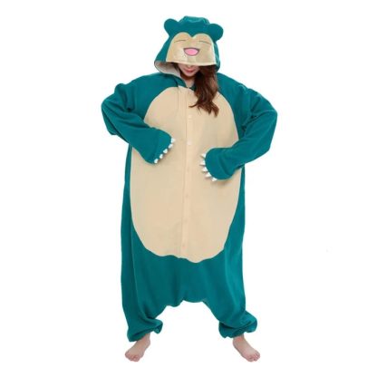 Relaxo Snorlax Cosplay Onesie Kostüm