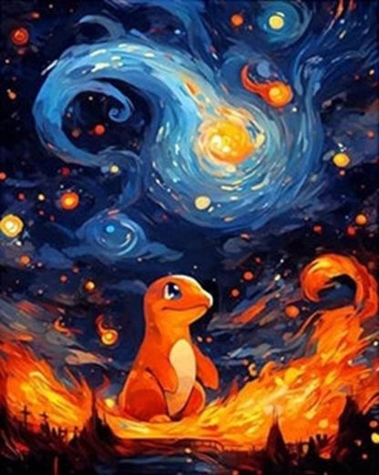 Pokemon Canvas Sternen Poster Bilder in vielen Motiven (Ungerahmt) – Bild 11