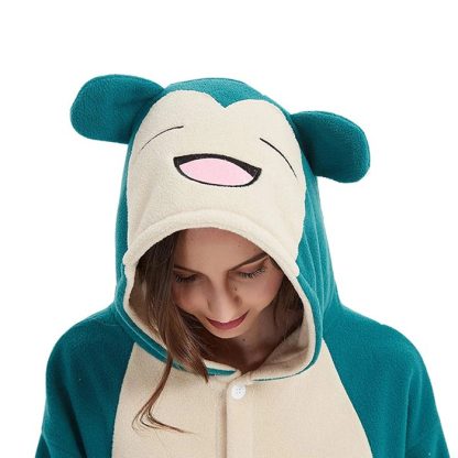 Relaxo Snorlax Cosplay Onesie Kostüm – Bild 5