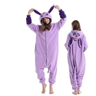 Psiana Espeon Pokemon Onesie Cosplay