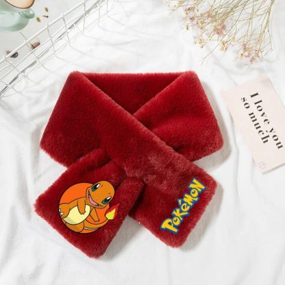 Warmer Pokemon Fleece Schal in verschiedenen Motiven für Kinder – Bild 5
