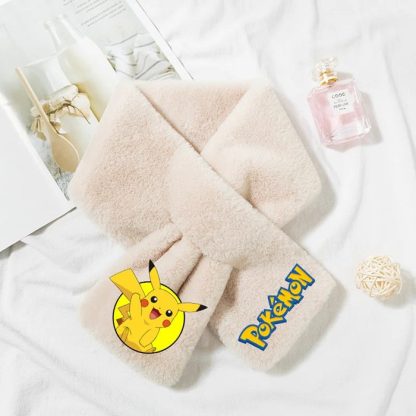 Warmer Pokemon Fleece Schal in verschiedenen Motiven für Kinder – Bild 8