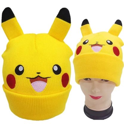 Pikachu Cosplay Winter Mütze – Bild 2