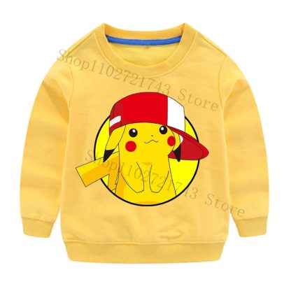 Pokemon Pullover Hoodie für Kinder in vielen Motiven und Farben – Bild 17