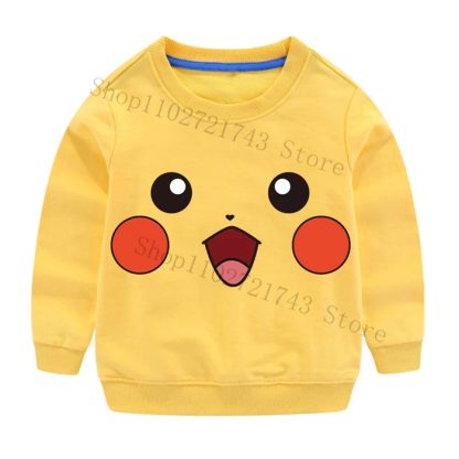 Pokemon Pullover Hoodie für Kinder in vielen Motiven und Farben – Bild 18