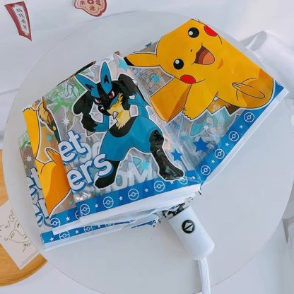 Pokemon Pikachu Transparenter Regenschirm – Bild 6