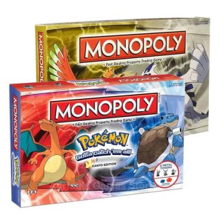 Pokemon Monopoly (Englisch) Johto oder Kanto Edition
