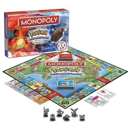 Pokemon Monopoly (Englisch) Johto oder Kanto Edition – Bild 2