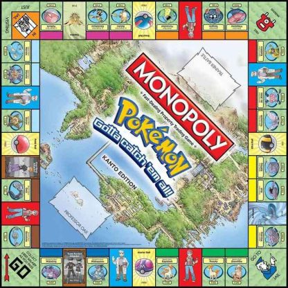 Pokemon Monopoly (Englisch) Johto oder Kanto Edition – Bild 3